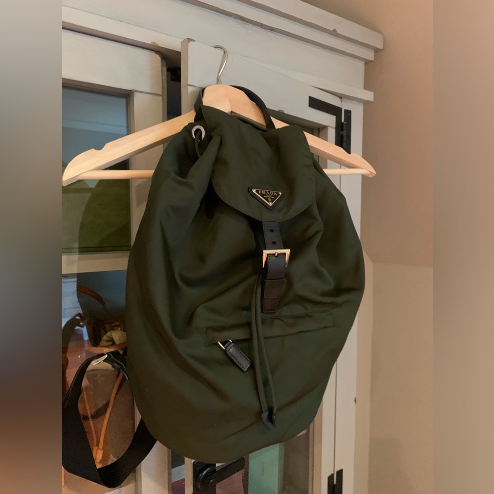 Used Prada backpack
